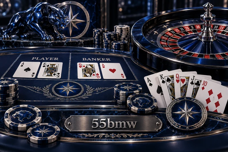 55bmw — orihinal na live casino game concept art sa midnight sapphire and platinum
