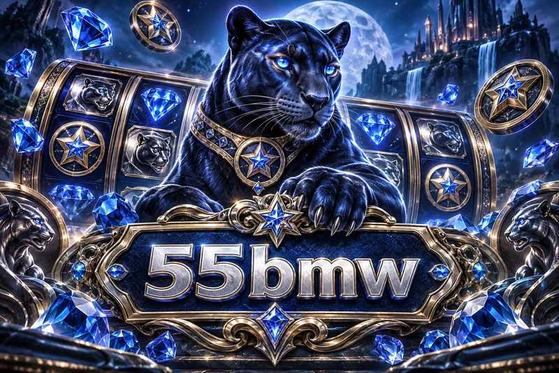 55bmw — orihinal na slots casino game concept art sa midnight sapphire and platinum