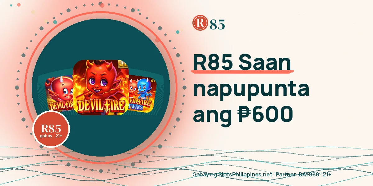 Budget plan na ₱600 para sa R85 Devil Fire session