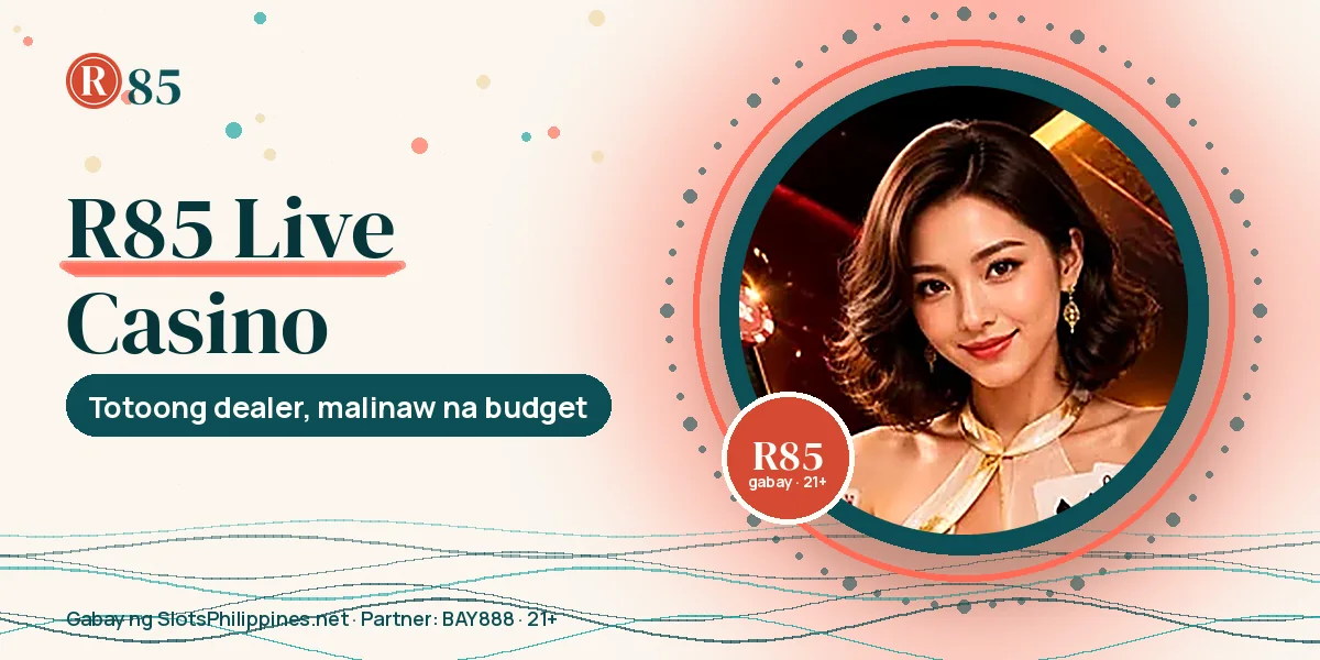 R85 live casino gabay – live baccarat table