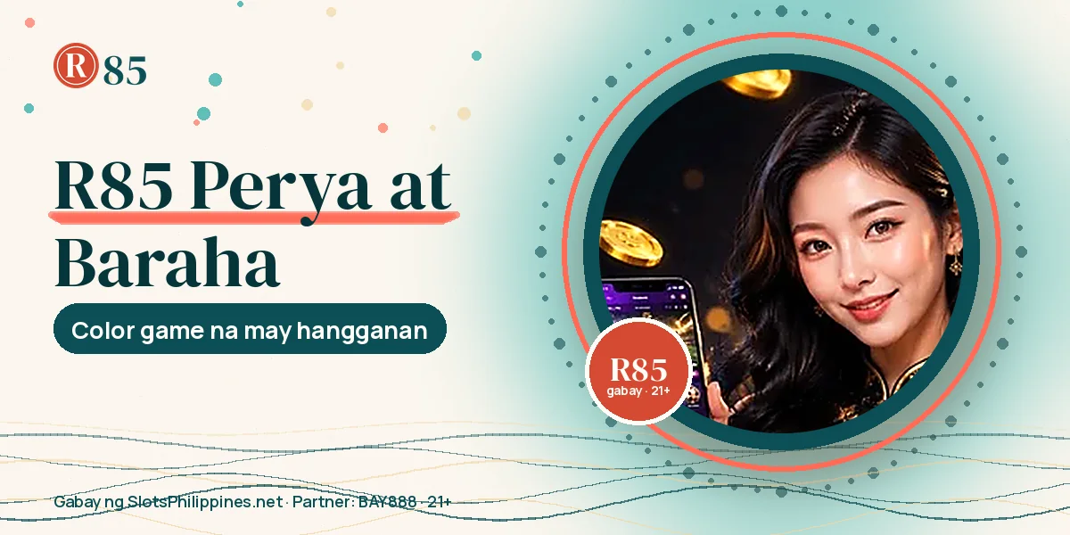 R85 perya at card games gabay – color game